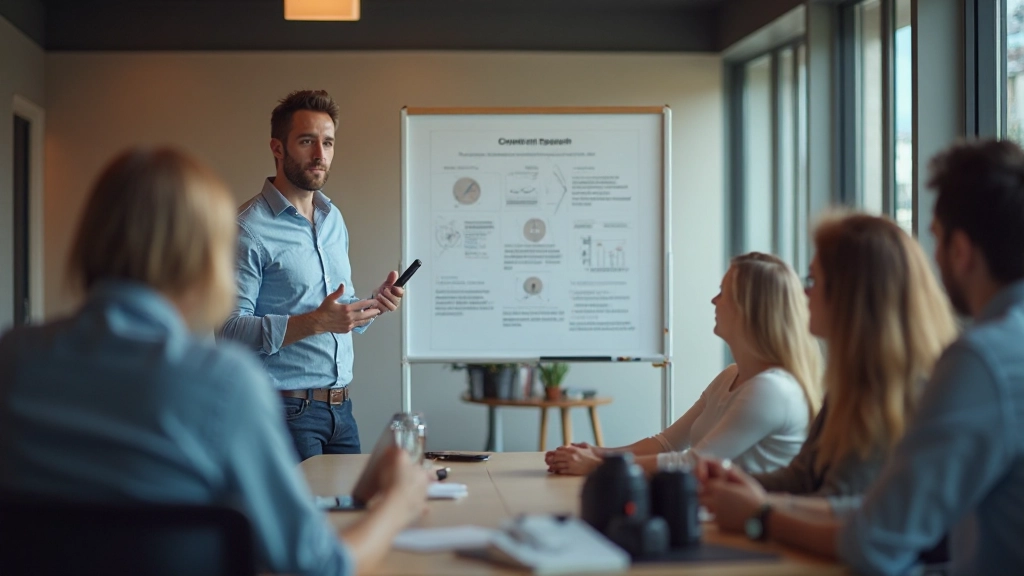 Content designer presenteert gebruikerstesten resultaten met heldere visualisaties en feedback